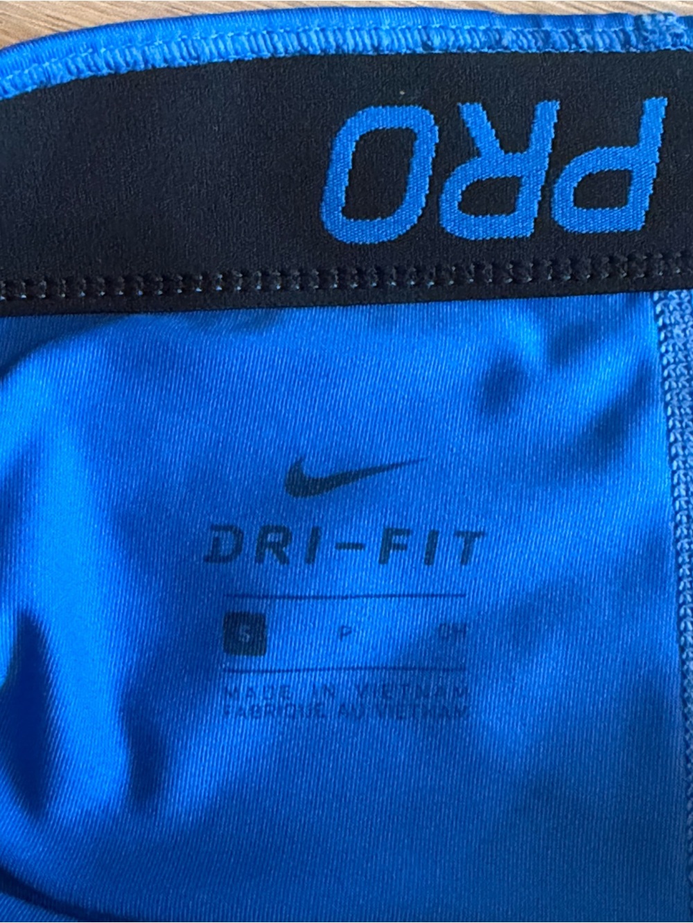 Nike Pro Women's Bright Blue Performance Spandex - Picture 3 of 3